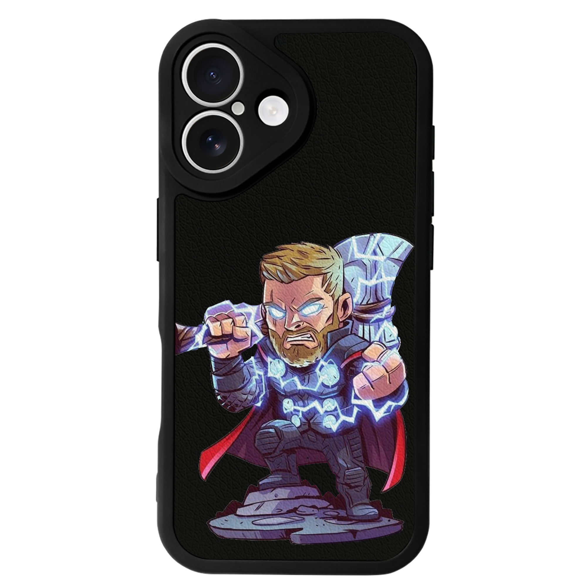 （画像用） アベンジャーズ The Avengers 【iPhone 16シリーズ対応】シリコンスマホケース（レザー調） 材質：シリコン